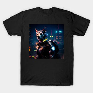 Cyberpunk Dog T-Shirt